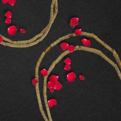 Tulsi Beads Mala Tulsi Kanthi Necklace for Meditation Prayer Tulsi Japa Mala