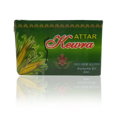 100% Genuine Kewda Flowers Attar For Pooja 2 ml (Pack of 2)