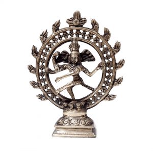 Dancing God Shiva Natraj Style 6 Inch Idol for Home Decor and Gift