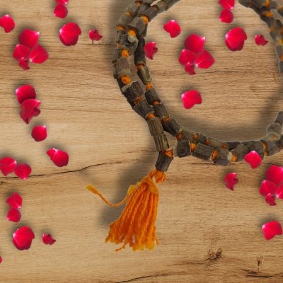 Hand Crafted Genuine 108 Beads Tulsi Japa Mala Healing Prayer mala, Chanting Mala, Meditation