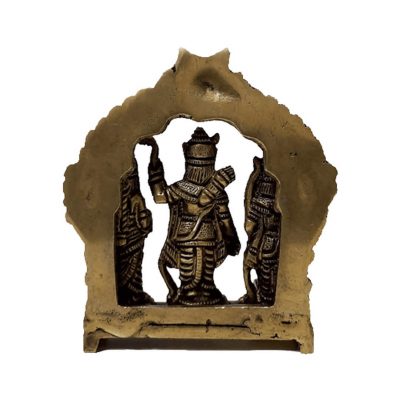 4 Inch Ram Darbar (Ram, Sita, Laxman & Hanuman) Murti Idol Statue Sculpture