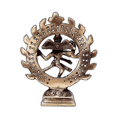 Dancing God Shiva Natraj Style 6 Inch Idol for Home Decor and Gift