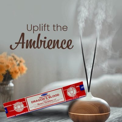 Satya Nag Champa Dragon’S Blood Incense Sticks for Prayer, Meditation, Relexing, Pooja, Worship, Stress Relief