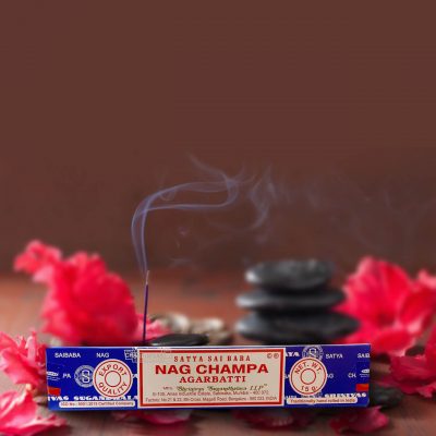 Satya Sai Baba Nag Champa Incense Sticks for Prayer, Meditation, Pooja, Worship, Relexing, Stress Relief