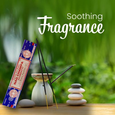 Satya Sai Baba Nag Champa Incense Sticks for Prayer, Meditation, Pooja, Worship, Relexing, Stress Relief