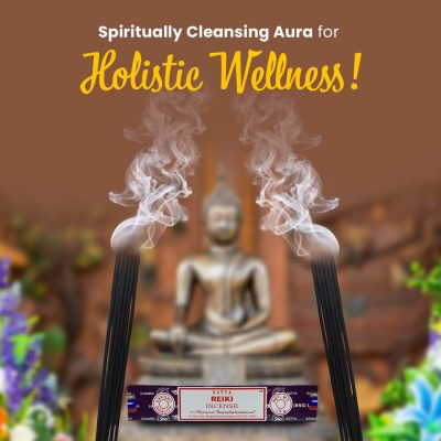 Satya Reiki Incense Sticks for Prayer, Meditation, Relexing, Stress Relief, Pooja, Worship,