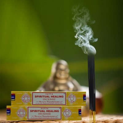 Satya Spiritual Healing Incense Sticks for Prayer, Pooja, Worship, Meditation, Relexing, Stress Relief