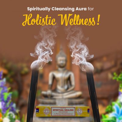 Satya Spiritual Healing Incense Sticks for Prayer, Pooja, Worship, Meditation, Relexing, Stress Relief