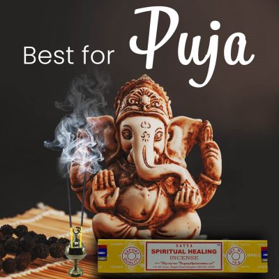 Satya Spiritual Healing Incense Sticks for Prayer, Pooja, Worship, Meditation, Relexing, Stress Relief